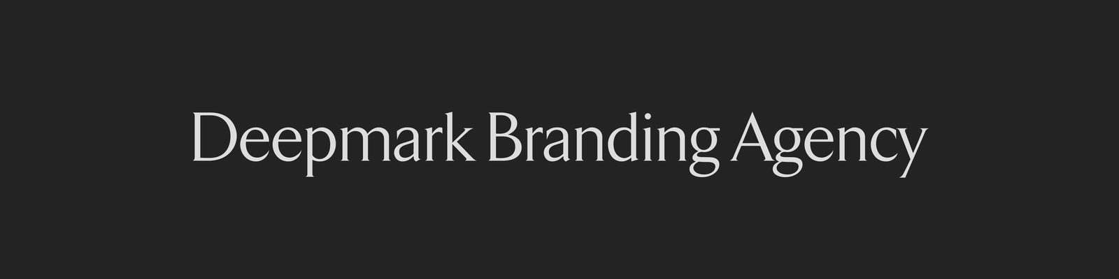 Deepmark Branding Agency Company Banner